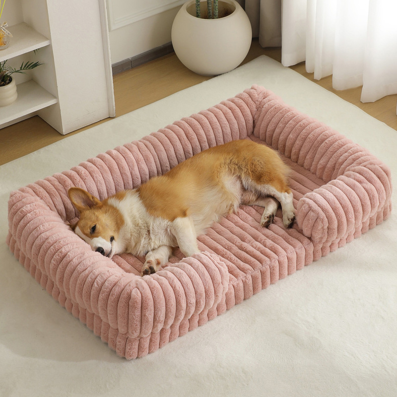 Calming Dog Bed - Grand lit pour chien, tapis chaud
