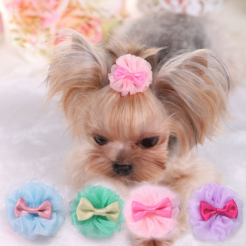 Dog Bandana Scarf - Épingle à cheveux pour animaux de