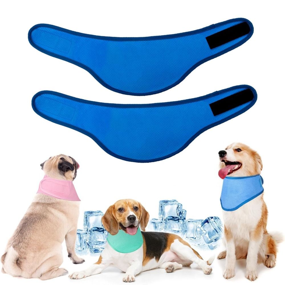 Dog Bandana Scarf - Nouveau Bandana Rafraîchissant Réglable pour Chien