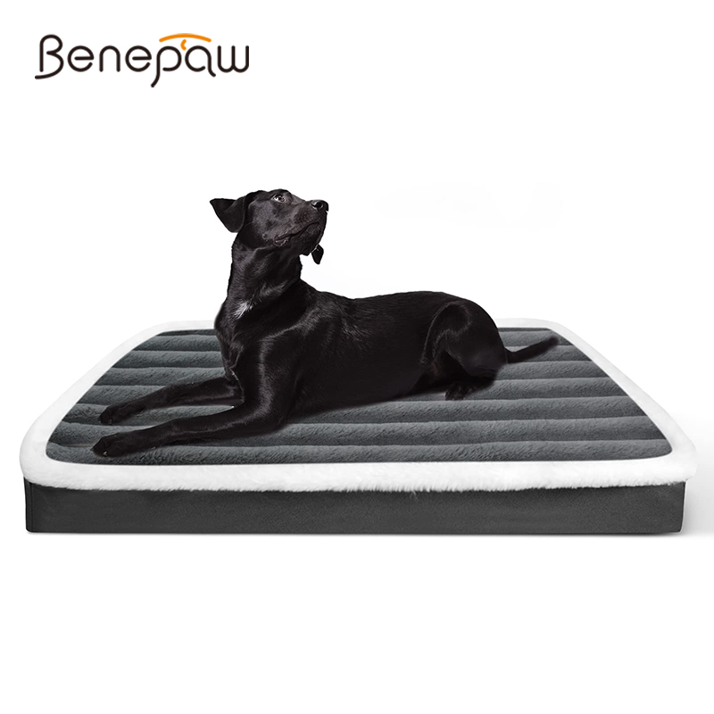 Calming Dog Bed - Benepaw – lit orthopédique doux pour