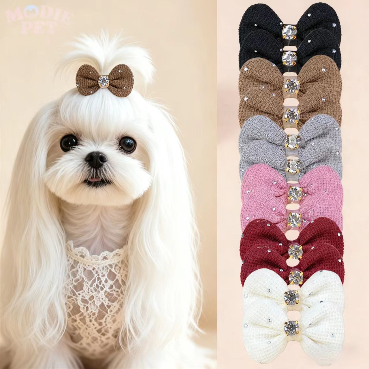 12 pièces nœuds pour chien Wir - Dog Bandana Scarf avis et prix