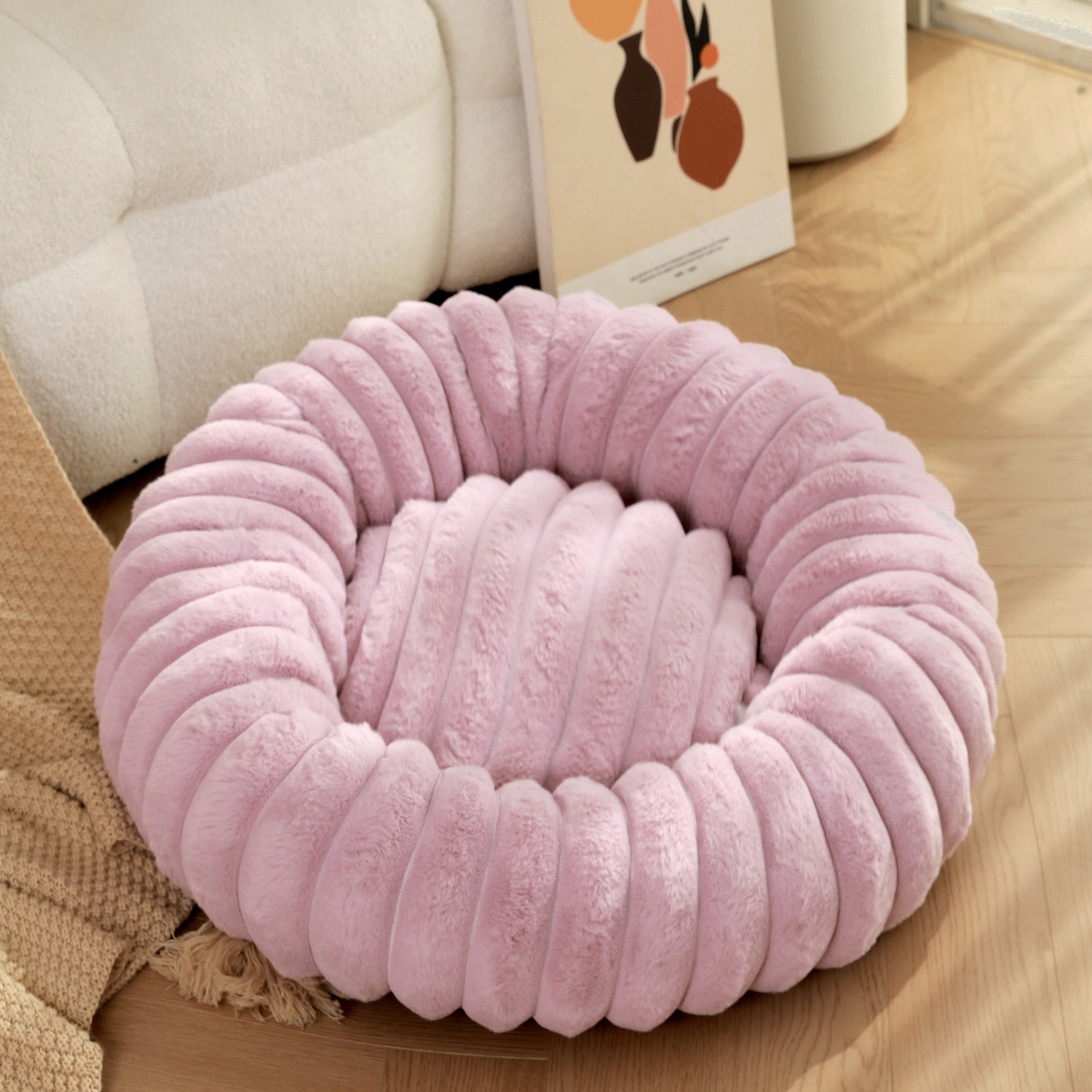 Grands lits moelleux pour anim - Calming Dog Bed avis et prix