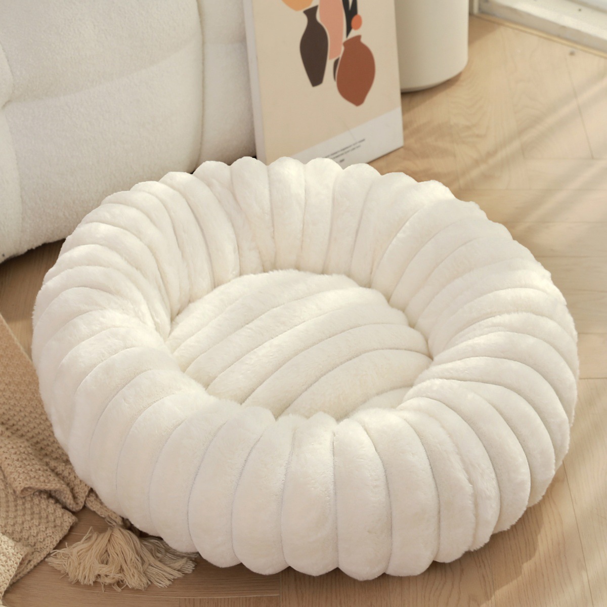 Grands lits moelleux pour anim - Calming Dog Bed avis et prix