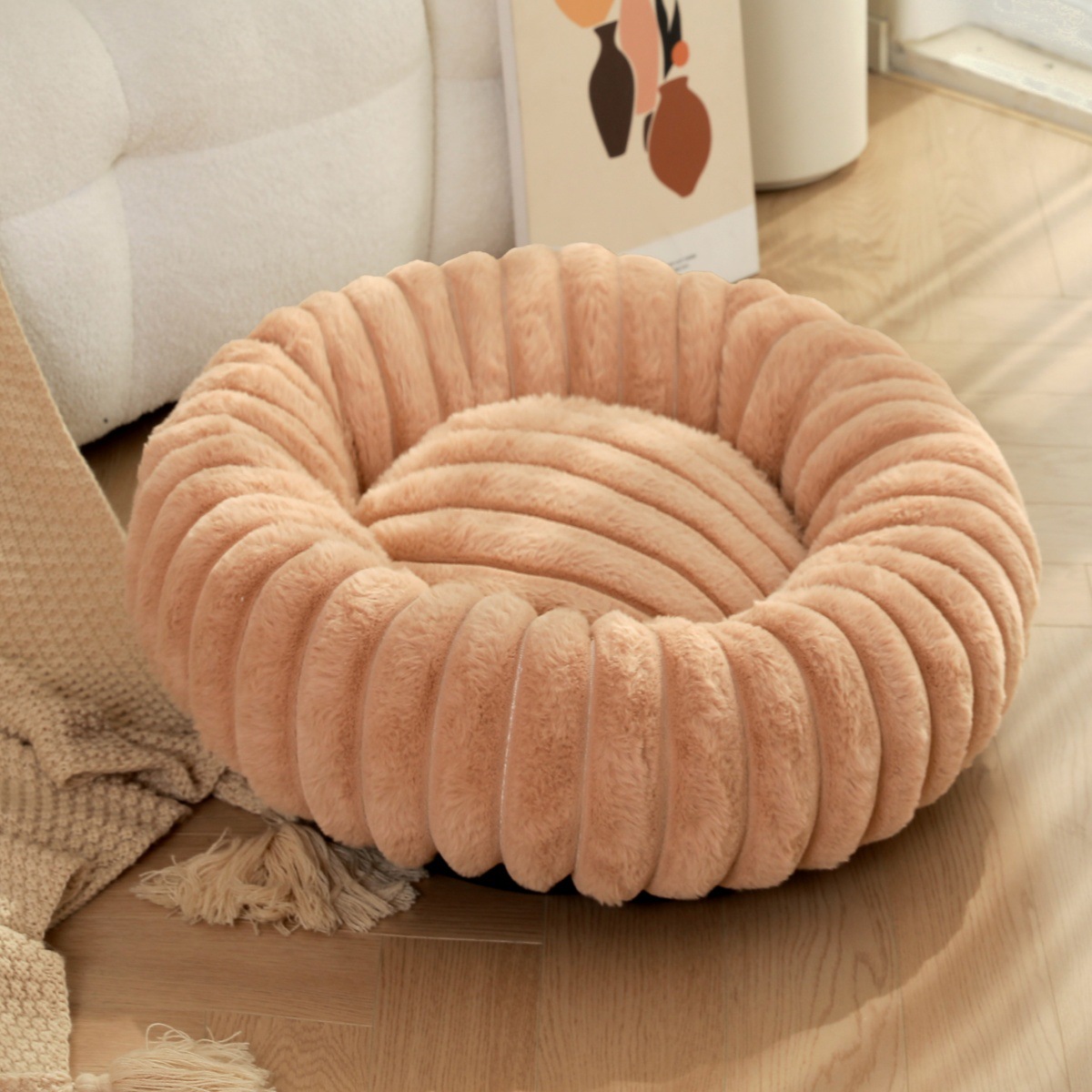 Grands lits moelleux pour anim - Calming Dog Bed avis et prix