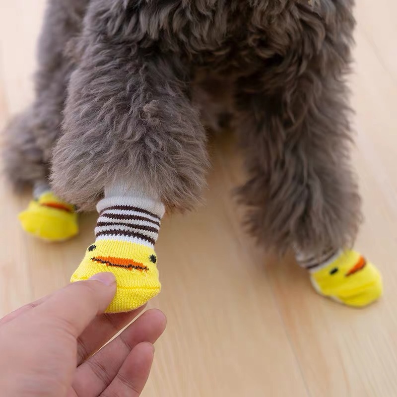 4 paires de chaussettes pour c - Dog Booties Paw Protector avis et prix