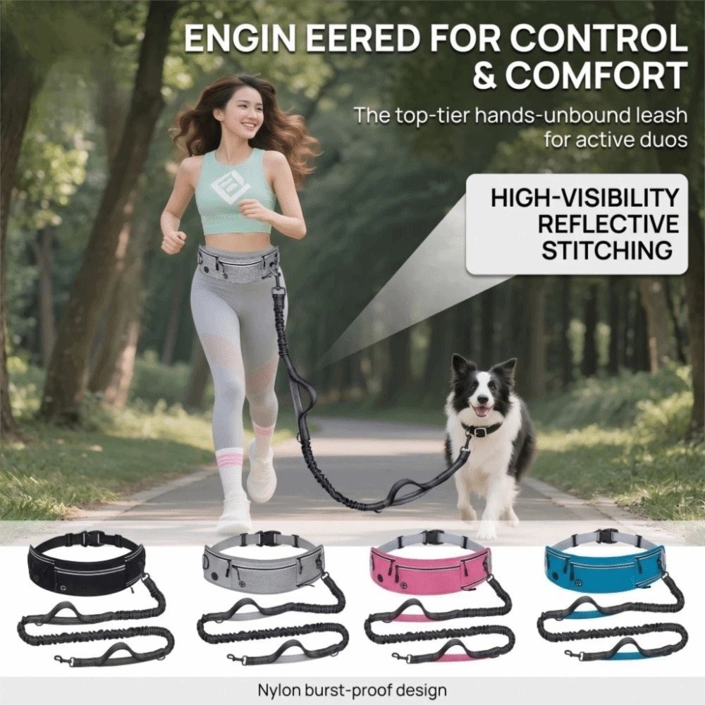 Laisse de course pour chien en - Retractable Dog Leash avis et prix