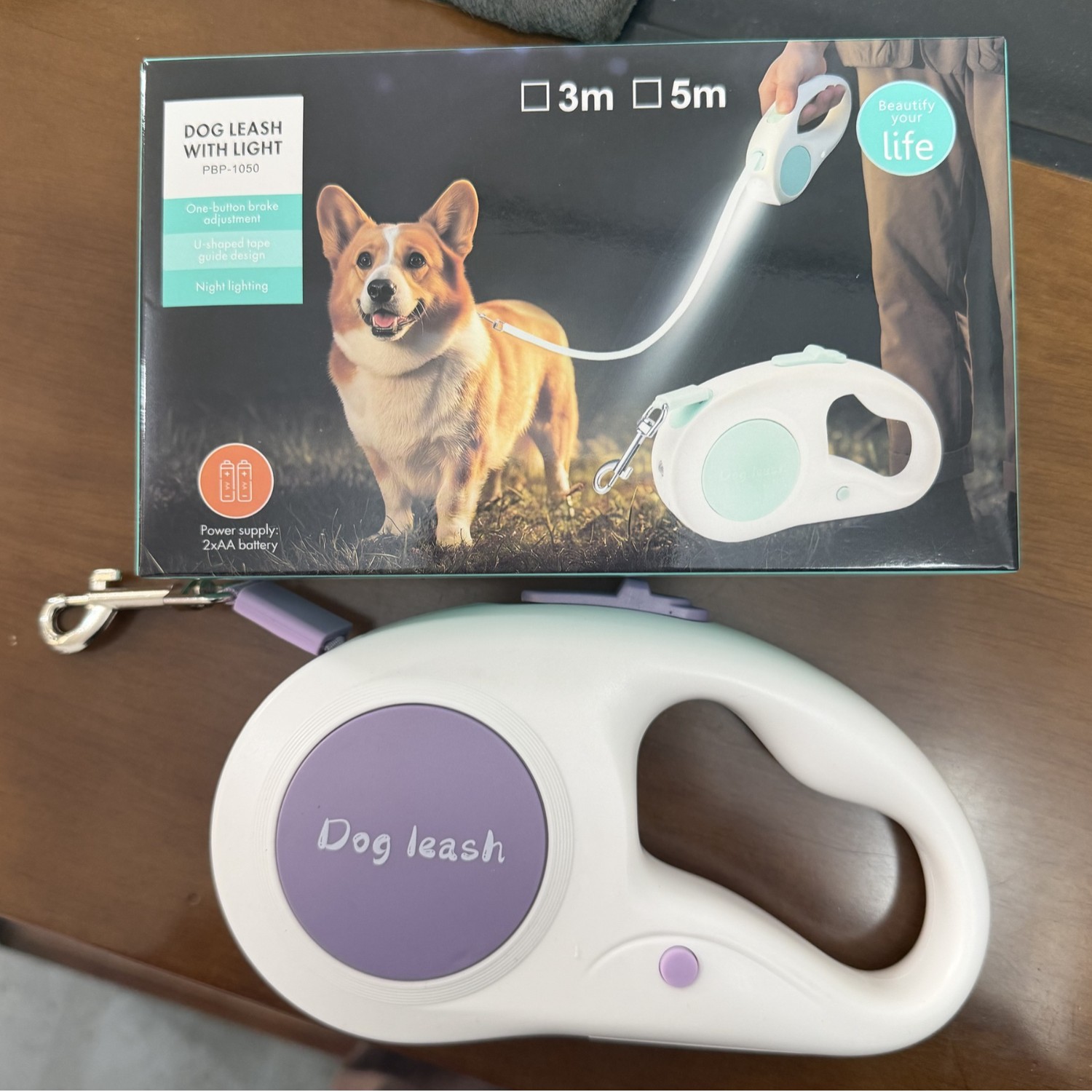 Laisse rétractable pour animau - Retractable Dog Leash avis et prix