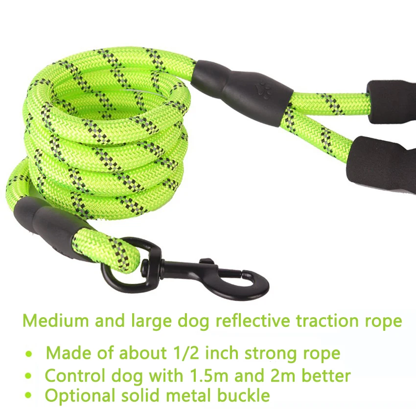 1.5M/2M/3M grande corde pour c - Retractable Dog Leash avis et prix