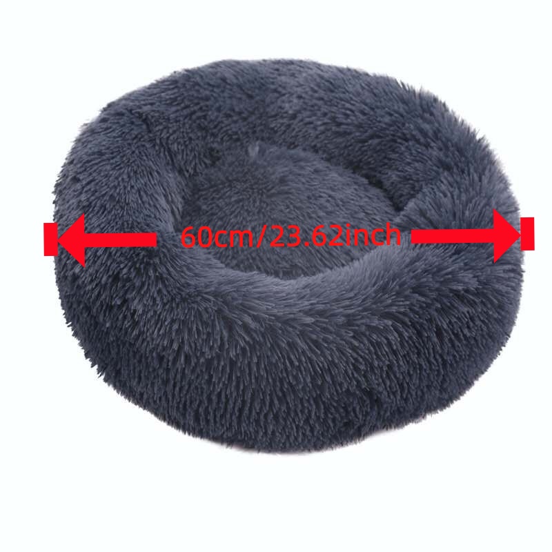 Lit pour chien en peluche rayé - Calming Dog Bed avis et prix