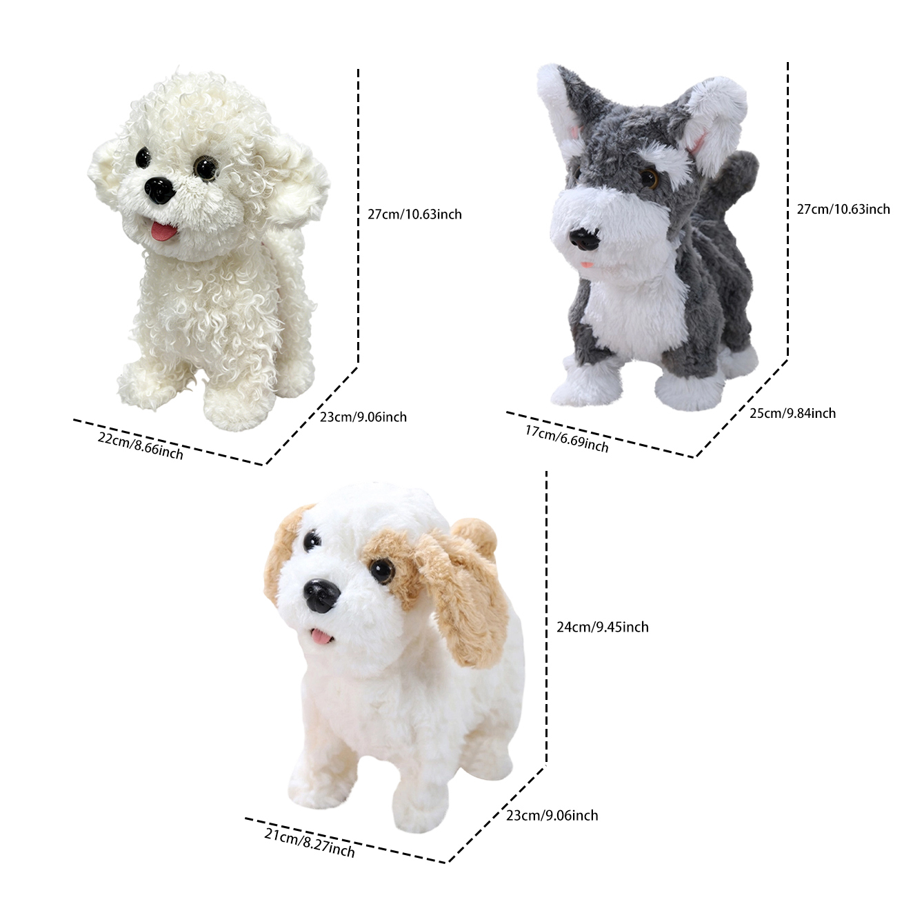 Chien en peluche sur le thème  - Retractable Dog Leash avis et prix
