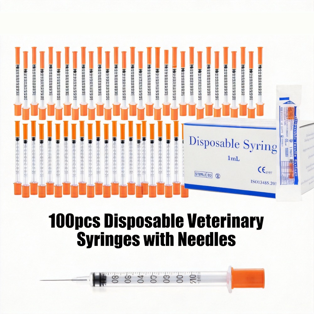 100 seringues jetables 1 ml 0, - Pet Supplies Discount avis et prix