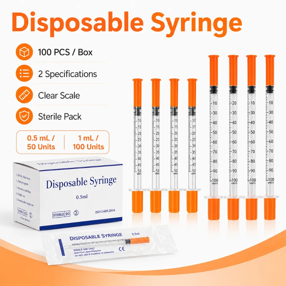 100 seringues jetables 1 ml 0, - Pet Supplies Discount avis et prix