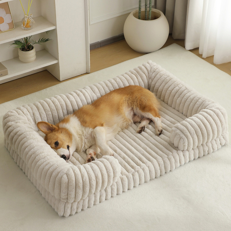 Grand lit pour chien, tapis ch - Calming Dog Bed avis et prix