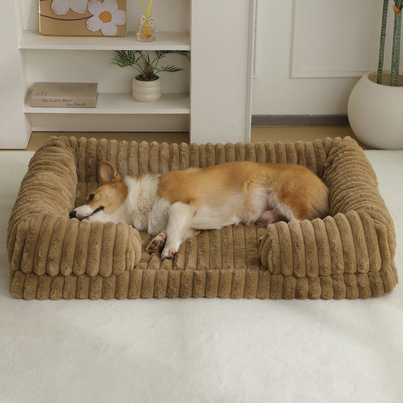 Grand lit pour chien, tapis ch - Calming Dog Bed avis et prix