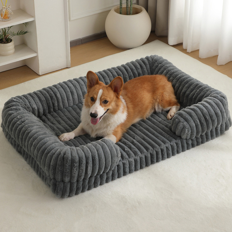 Grand lit pour chien, tapis ch - Calming Dog Bed avis et prix