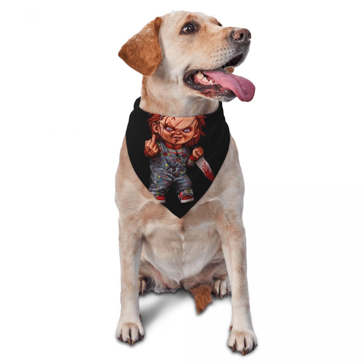The Killer Doll Chucky – Banda - Dog Bandana Scarf avis et prix