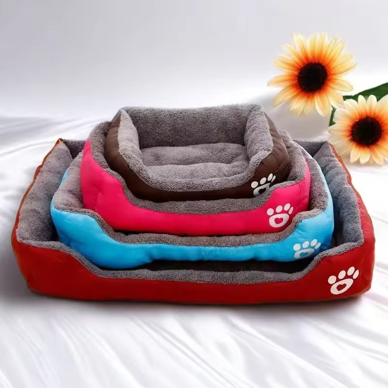 Coussin en peluche doux pour p - Calming Dog Bed avis et prix