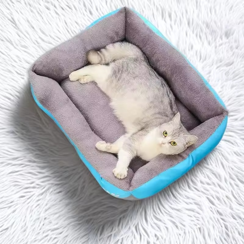 Coussin en peluche doux pour p - Calming Dog Bed avis et prix